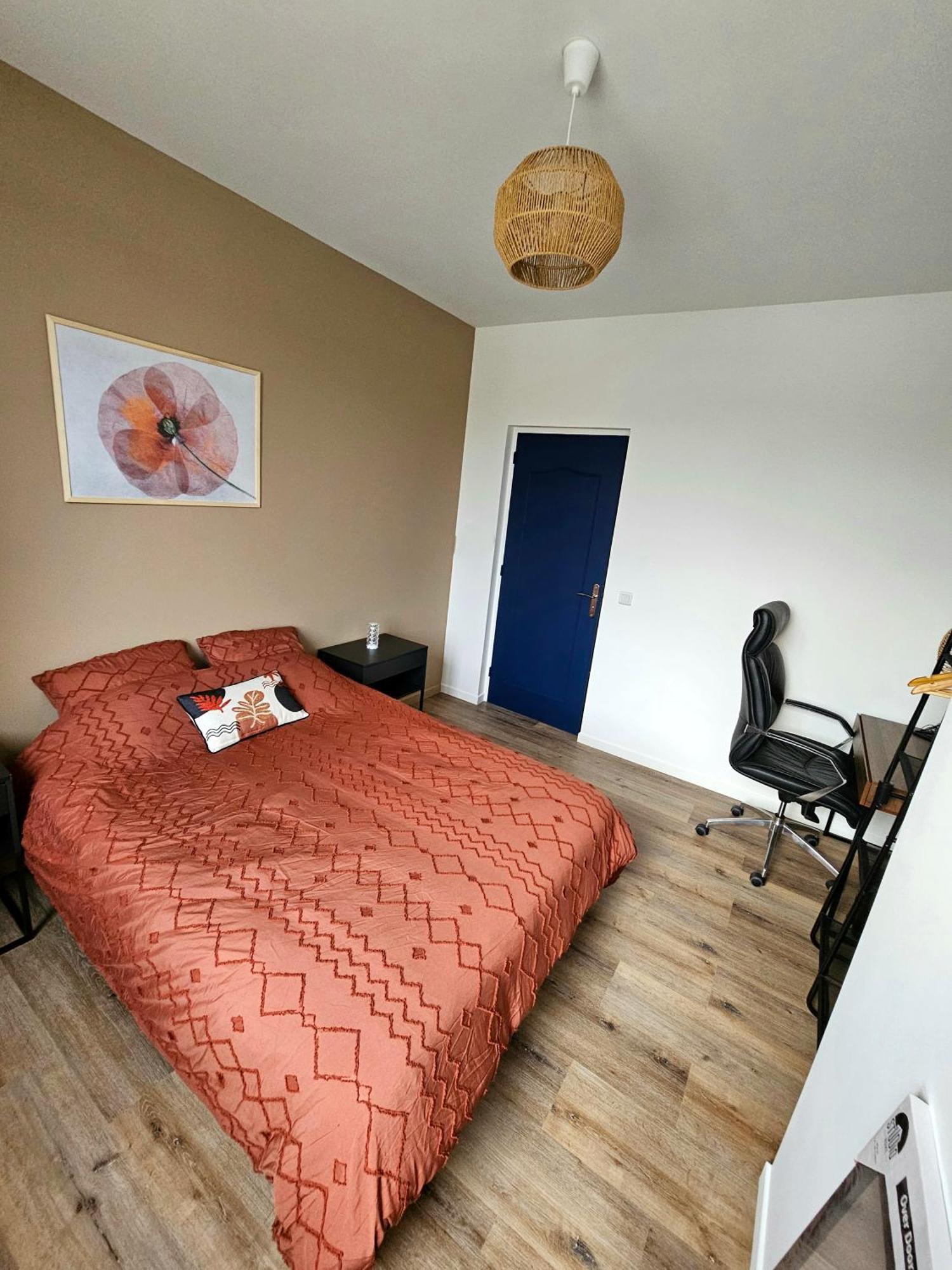 Maison Spacieuse Privatisee Ou A La Chambre - Places De Parking Saint-Michel  Екстериор снимка